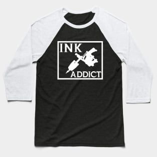 Ink Addict, Tattoo Baseball T-Shirt